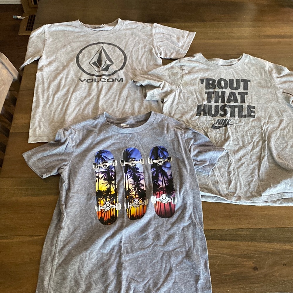 BUNDLE 3 youth size Large shirts